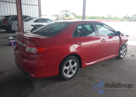 2011 Toyota Corolla S from USA, damaged, VIN 2T1BU4EE9BC550654